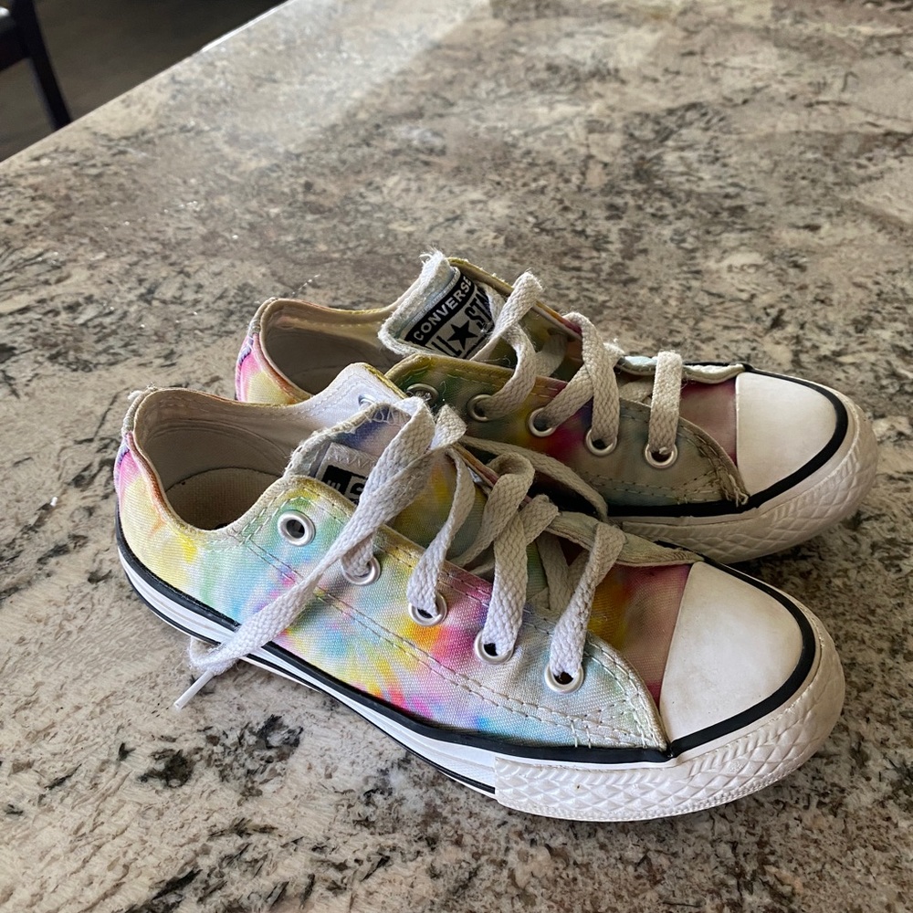 Tie Dye Converse Low Tops